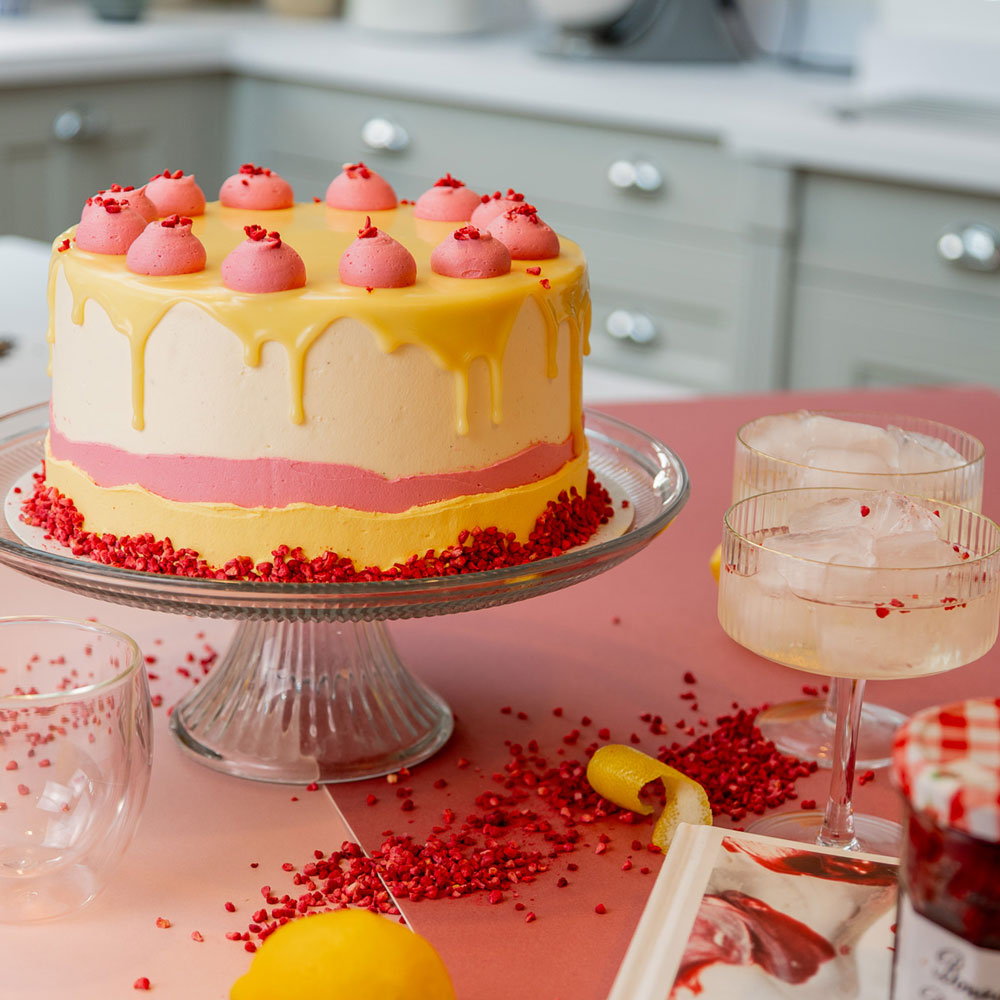 Lemon & Raspberry Cake - Image 6